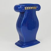 Heide Warlamis Vase Postmodern Grand Design Memphis, Vienna Collection, 1980s