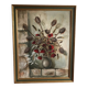 Oil painting on canvas bouquet of flowers