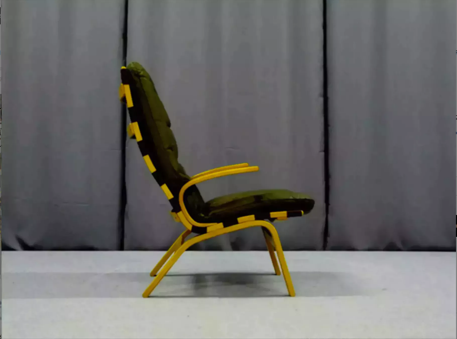 Leather armchair, 1970