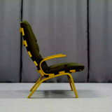 Leather armchair, 1970