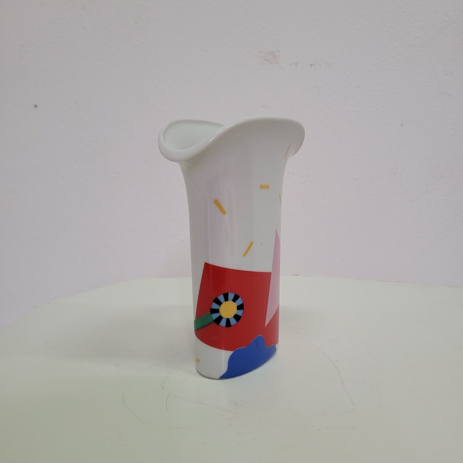 Small vintage Rosenthal necked ceramic vase from the 80s
