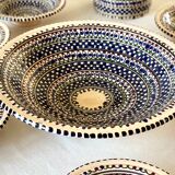 Artisanal Moroccan Dish Service 8 pieces