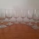 Set of 6 antique glasses