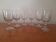Set of 6 antique glasses