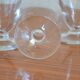 Lot de 6 verres à apéritif motif  de branche stylisée