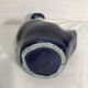 Old form Swan enameled ceramic Vase blue Decoration Vintage