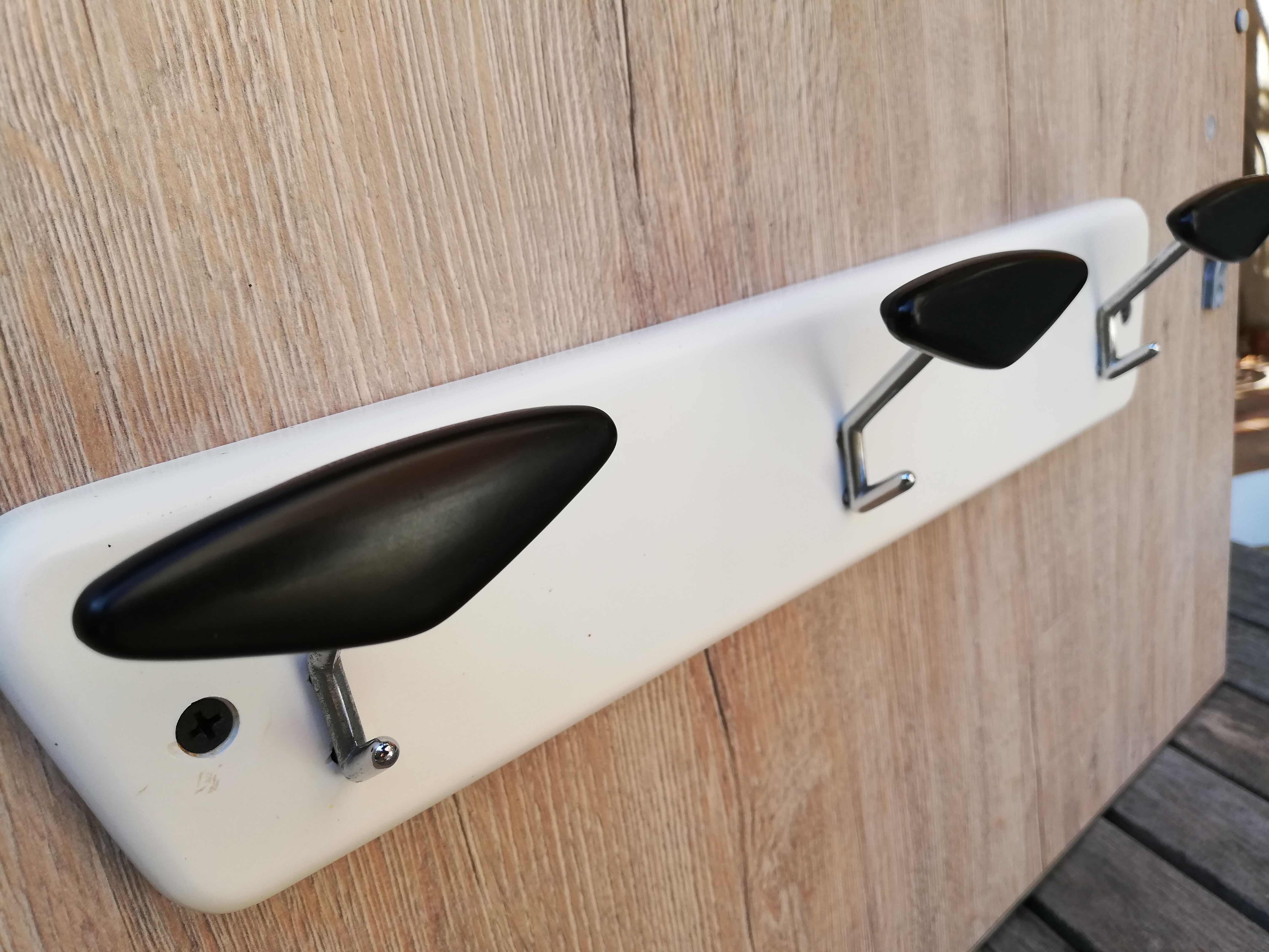 Typical coat rack of the 1960s