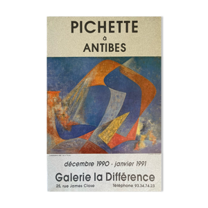 Affiche de James Pichette pour