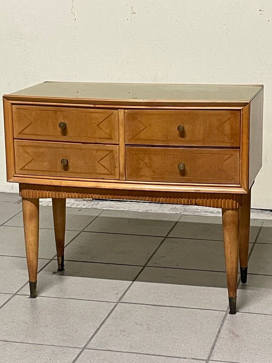 Italian Mid-Century modern bedside tables, 1950s, set of 2