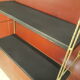 vintage string black mat and twisted studs gold 49x49 cm 1960