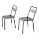 Pair of chairs attributed to René Malaval 1950s