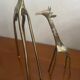 Brass girafes