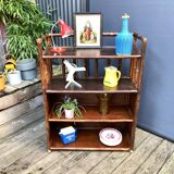 Rattan shelf