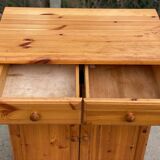 Buffet 2 portes et 2 tiroirs en pin massif