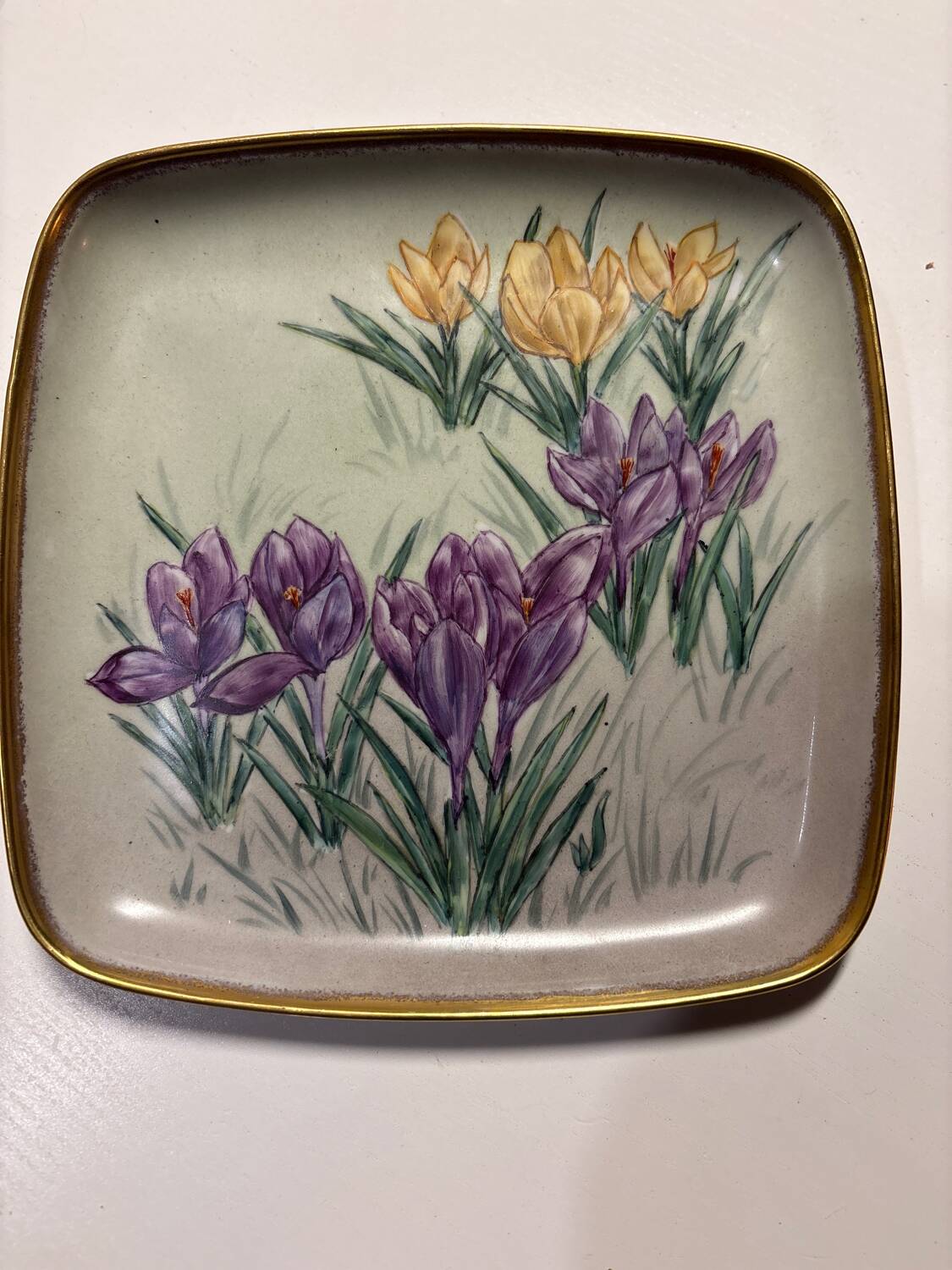 A Lanhenthal decorative plate