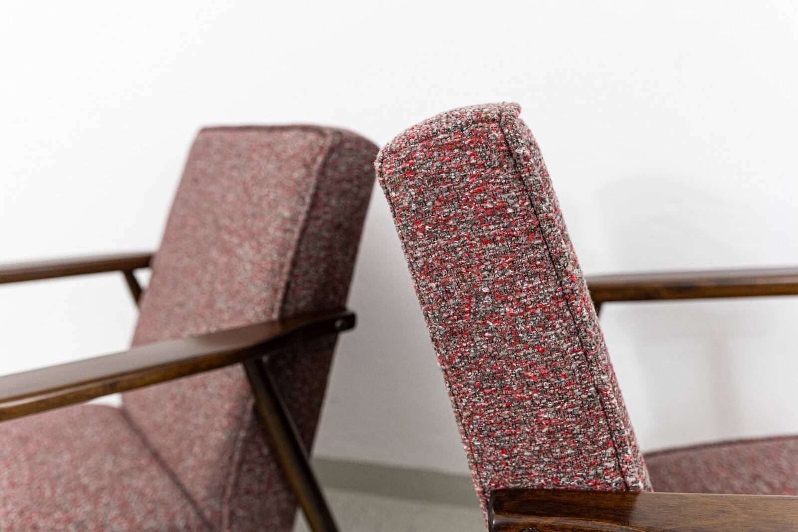 Pair of vintage armchairs, Poland, 1960s