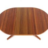 Extendable dining table Gudme 2x 'Slumstrup' - Danish design in teak