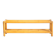 Scandinavian bamboo and rattan bench, second half of the 20th century