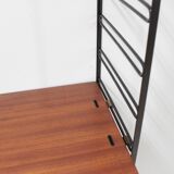 Modular teak string shelving system 1950s