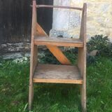 Wooden stepladder