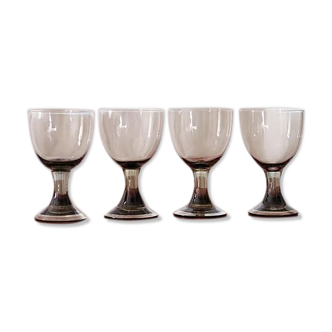 XXL glasses of smoked glass