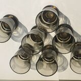 70's vintage engraved glasses