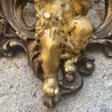 Pediment cherub musician