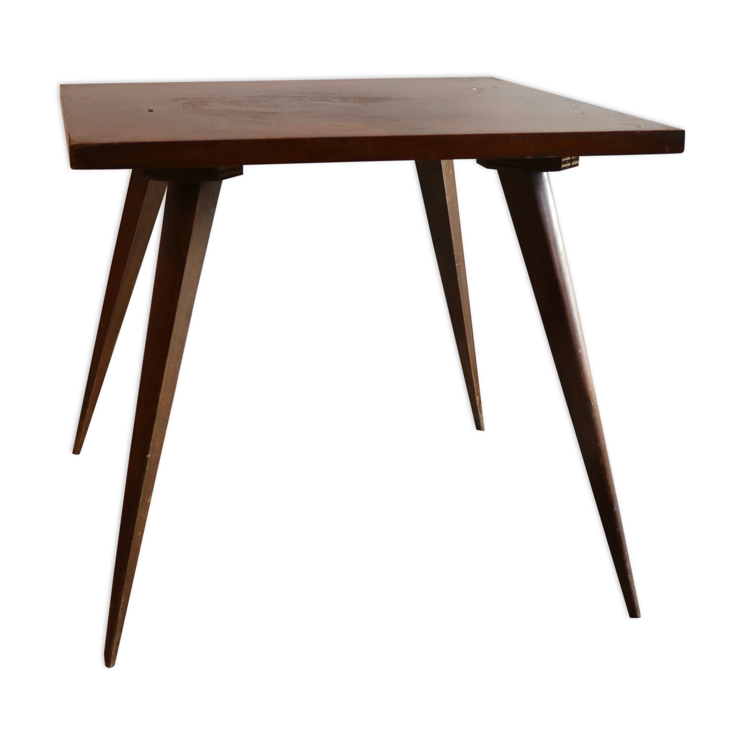 Table basse en bois laqué vintage