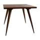 Table basse en bois laqué vintage