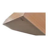 60's glass wall shelf