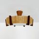 Japan Style Sisal and Teak Pendant Lamp by Temde