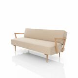 Convertible daybed "Compas" – Mid-Century Design – Fully restored