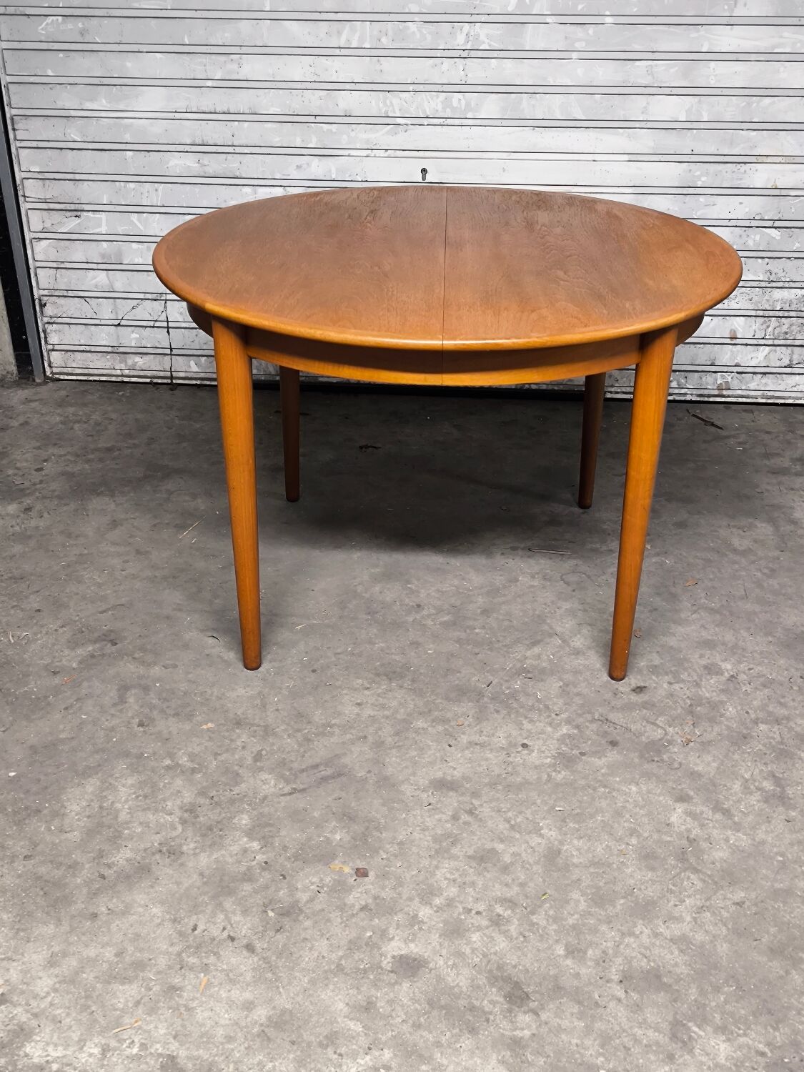 Vintage teak Scandinavian table from the 1960s by Johannes Andersen.