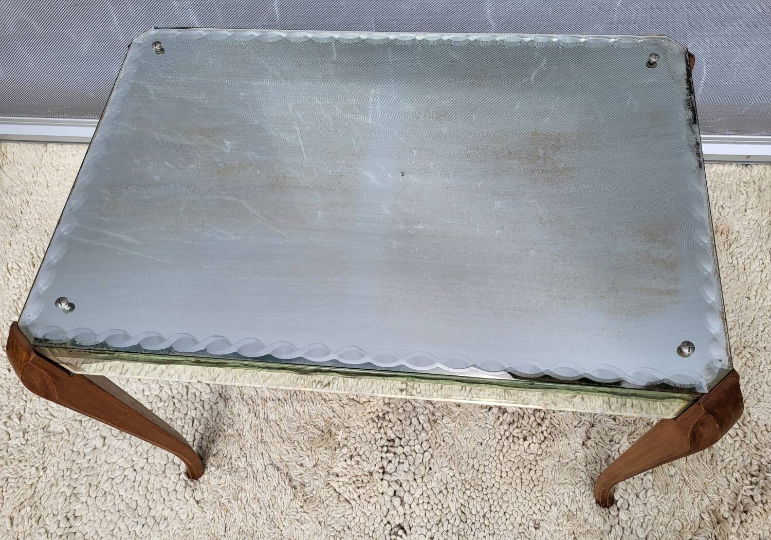 Art Deco Mirrored Coffee Table