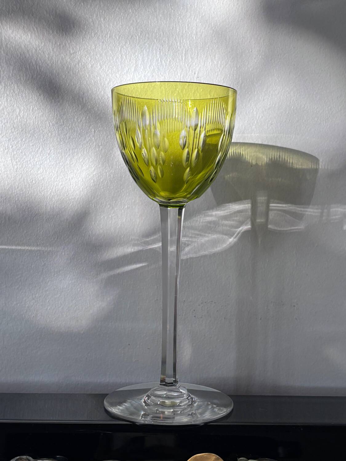 1 Verre Baccarat m. Molière - Roemer glass
