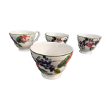Set de 4 tasses anglaises