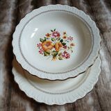 2 antique "Capri" plates