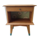 Bedside table in light wood