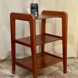 Teak sofa end table 1950 France
