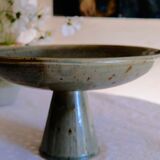 Compotier display ceramic cakes Japan 1950 unique piece