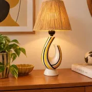 Lampe en céramique 1950
