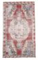 Red & Beige Handmade Turkish Vintage Rug, 126x213Cm