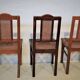 4 old chairs year 50