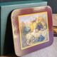 Set of 6 vintage Jason "Still Life Fruit" coasters, cork and durable.