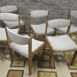 Set of 6 vintage chairs 1970