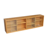 60's glass wall shelf