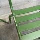 4 vintage bistro chairs 60s metal