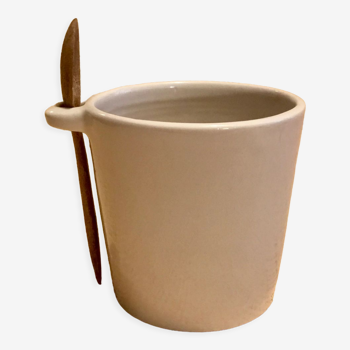 Tasse céramique émaillée de fabrication artisanale française