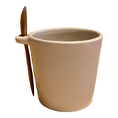 Tasse céramique émaillée de fabrication artisanale française