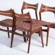 Teak Dining Chairs by Erik Buch for Christiansen Møbelfabrik, 1960s, Set of 4